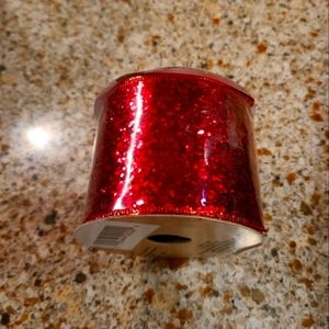 Red sparkle ribbon